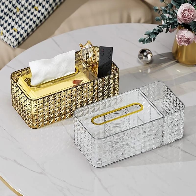 High Quality Transparent Serviette box/Tissue box