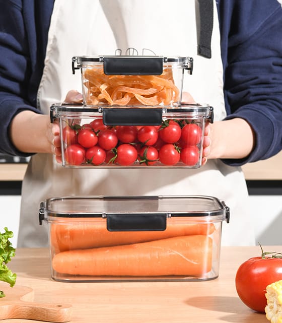 Clear Acrylic Food Storage Containers