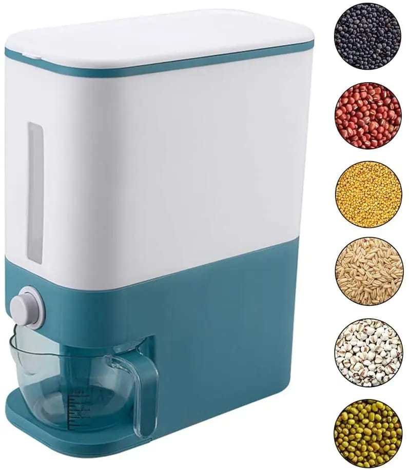 Rice bucket dispenser 12kg