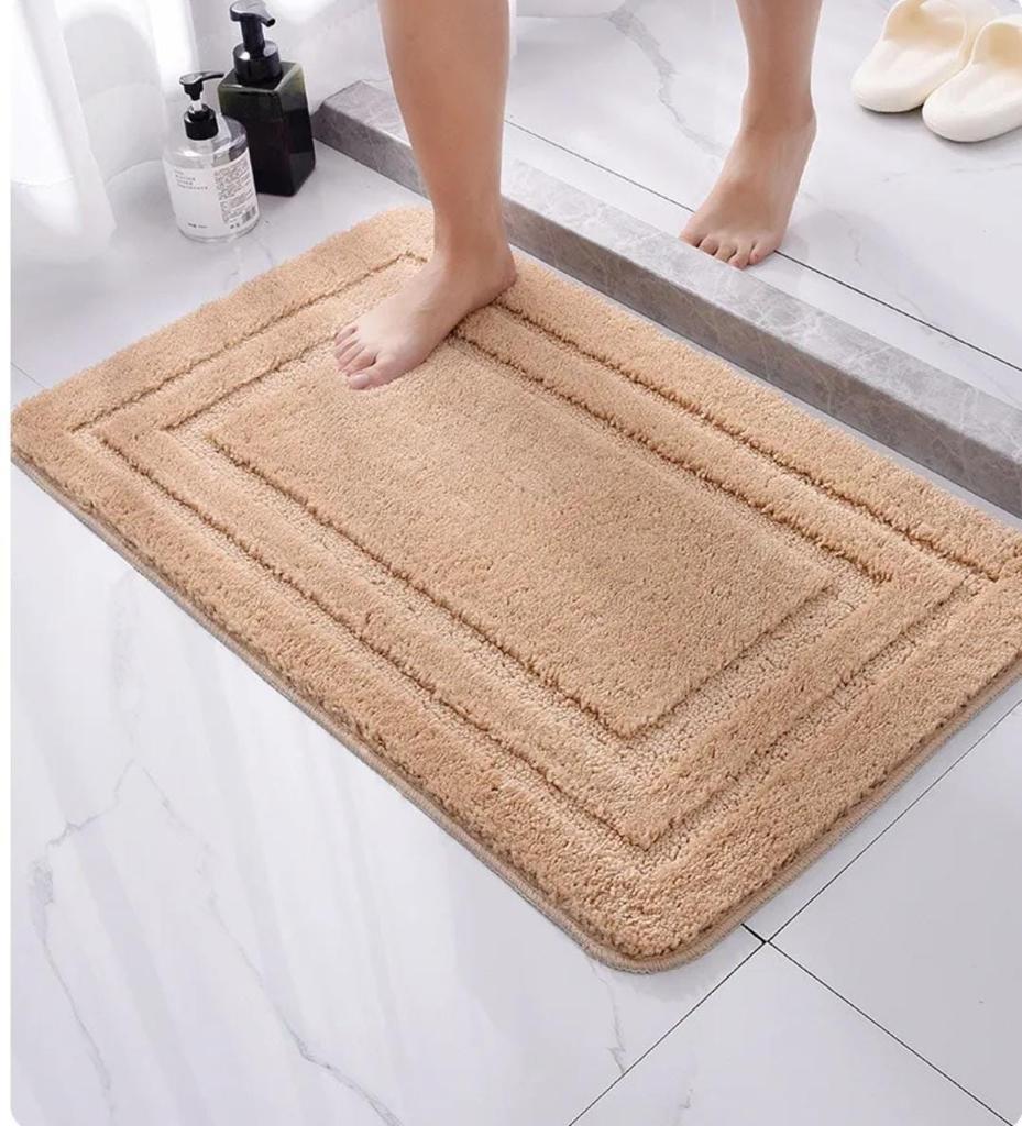 Flocking micro fiber mats Nonslip Bathroom Mats