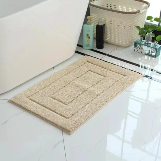 Flocking micro fiber mats Nonslip Bathroom Mats