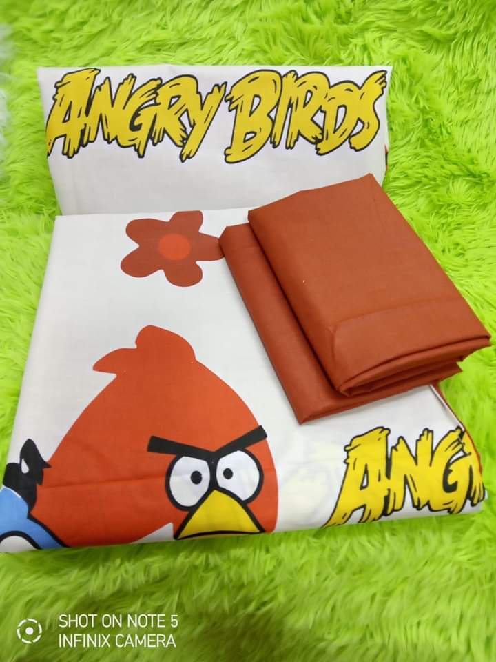 Cotton Cartoon Themed Bedsheets 4BY6