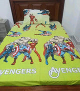 Cotton Cartoon Themed Bedsheets 4BY6