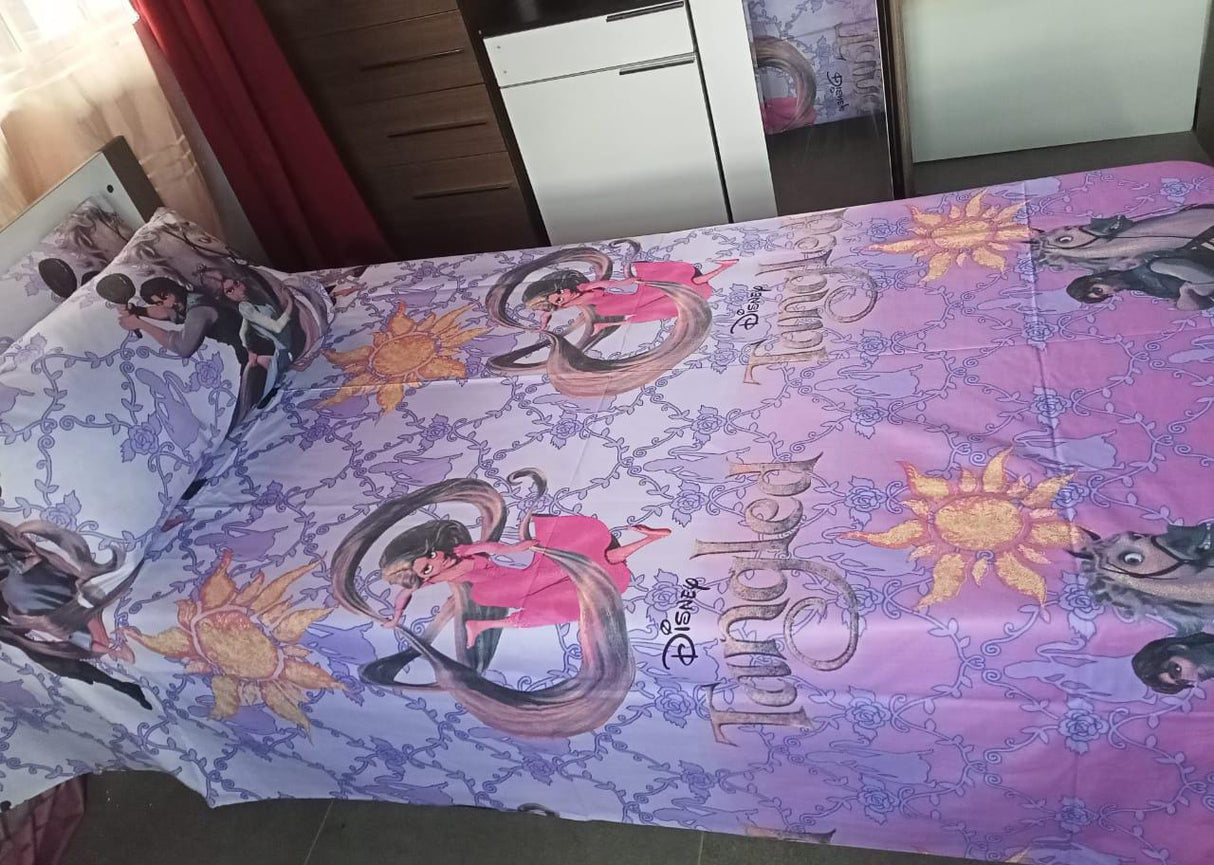 Cotton Cartoon Themed Bedsheets 4BY6