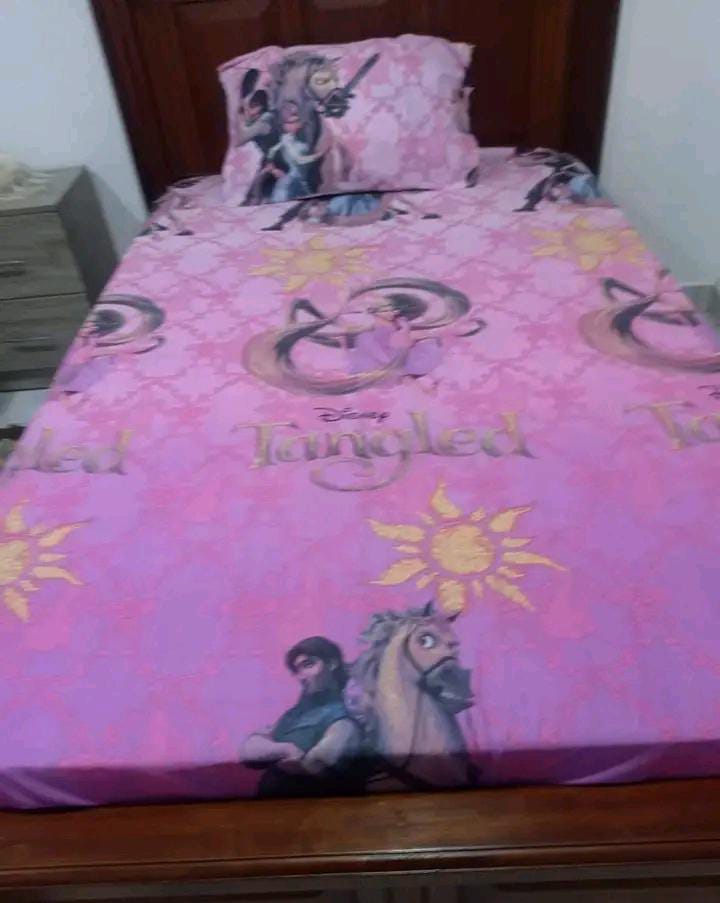 Cotton Cartoon Themed Bedsheets 4BY6