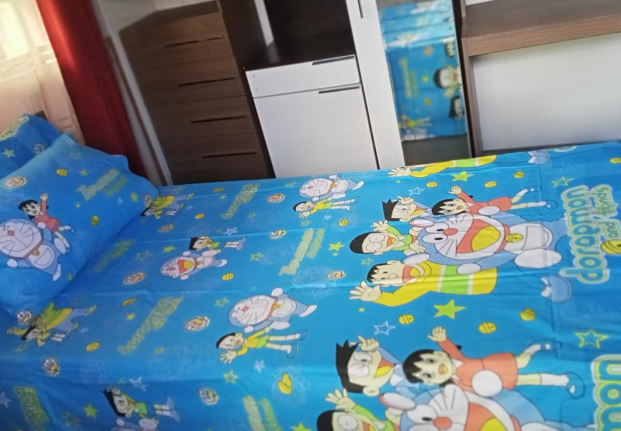 Cotton Cartoon Themed Bedsheets 4BY6