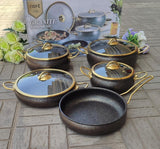 Granite Classy Cookware Set 9pcs