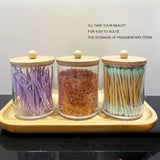 Acrylic Storage Box With Bamboo Lids