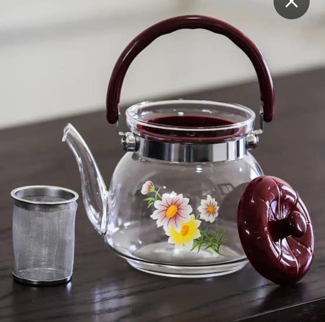 Heat resistant infuser kettle