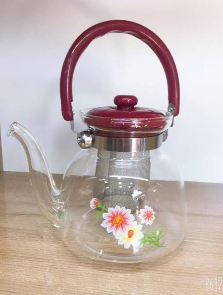 Heat resistant infuser kettle