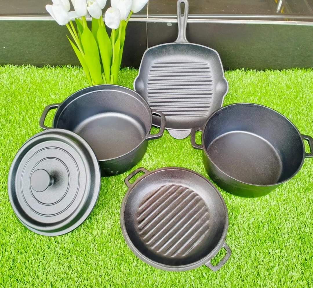 Heavy duty Cast Iron Combo Set