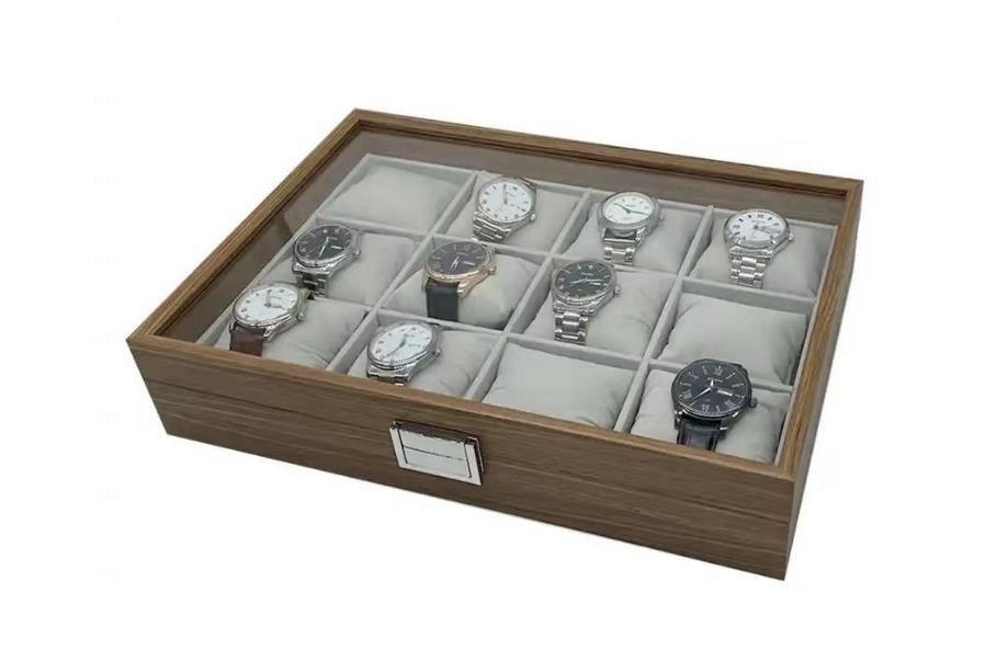 Wooden Watch  Organizer 12pcs