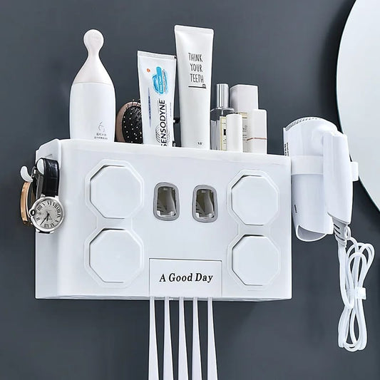 Automatic toothpaste dispenser