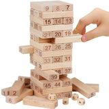 54pcs Jenga / block tower