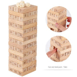 54pcs Jenga / block tower