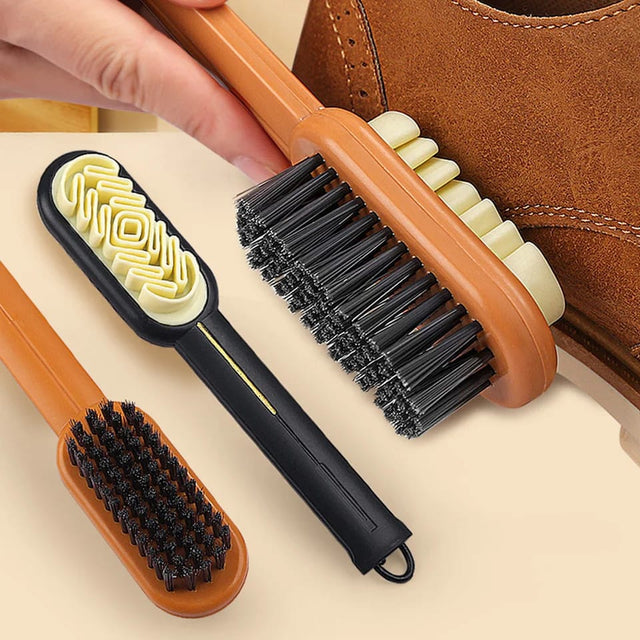 Long Handle 2 Sided Boot Cleaner Rubber Eraser Set Shoes Stain Dust Suede