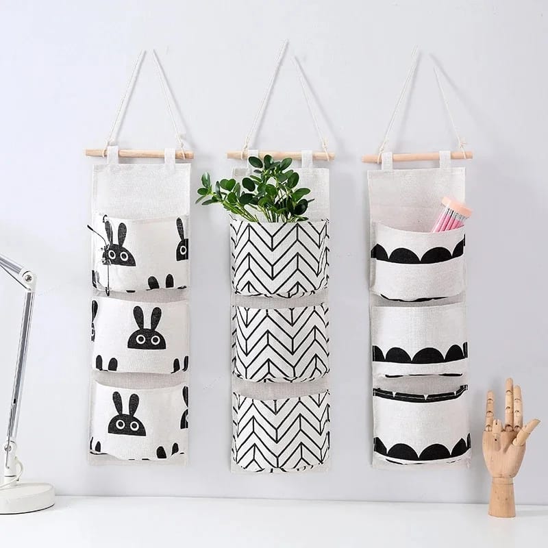 Wall Hanging Storage Bag 3 Pocket