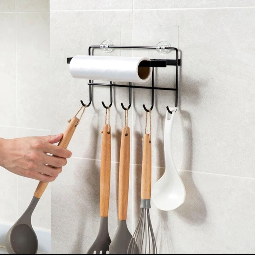 Creative wall mounted multipurpose organizer  hooks