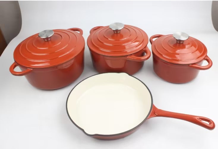 Enamel Cast Iron Cooking Pots