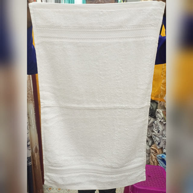 Camel brand white towel