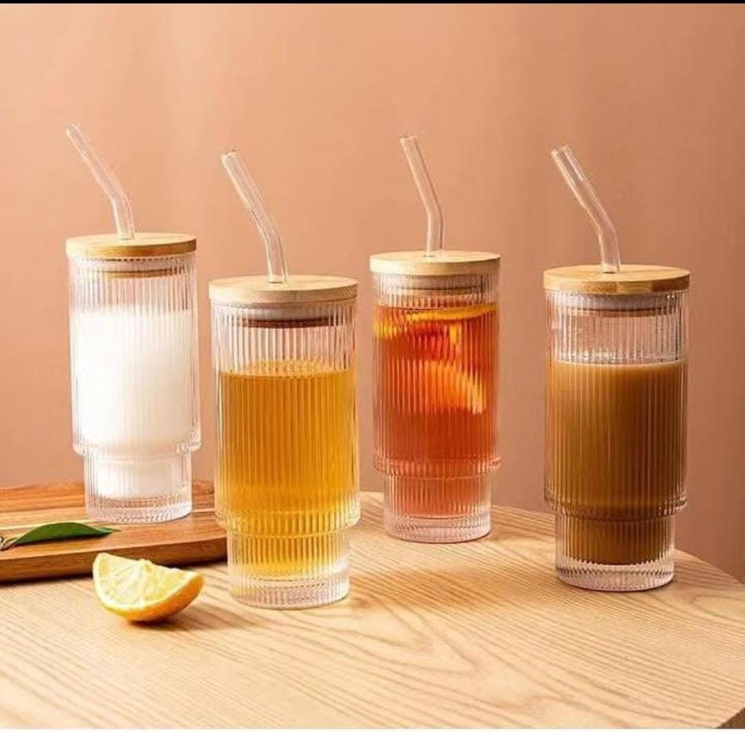 High borosilicate glass coffee /milk/juice/water Tumbler