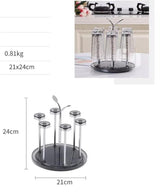 Durable rust free scratch free water set decanter