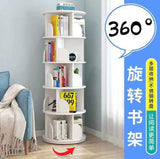 Rotating bookshelf