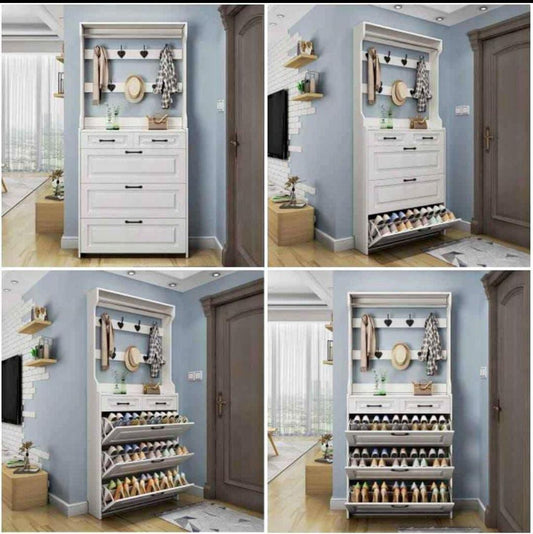 Shoe Cabinet with Hanger