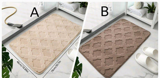 Floor Mat, Bathroom Entrance Door Mat, Anti-slip Floor Mat, Soft Foot Mat