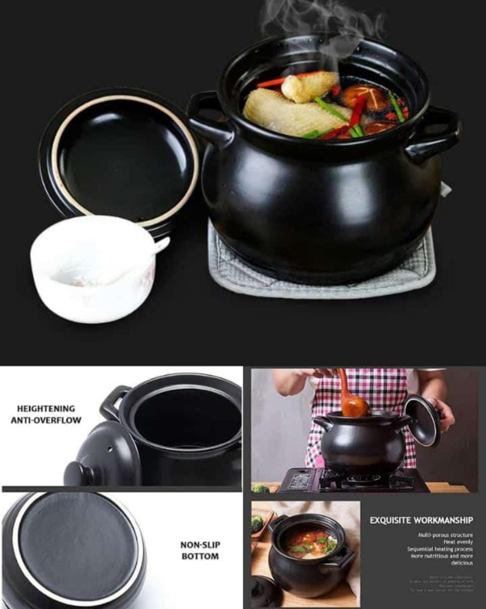 Porcelain Cooking pot 5.3ltrs