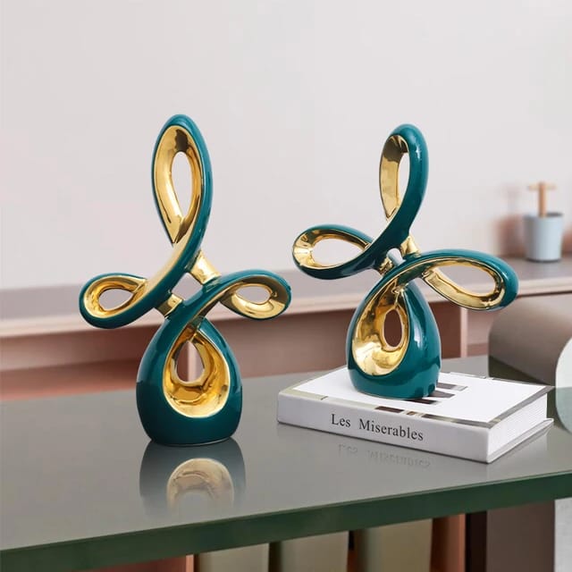 Nordic ceramic artwarel ornaments for teen room decoration, wine cabinet, modern home decoration