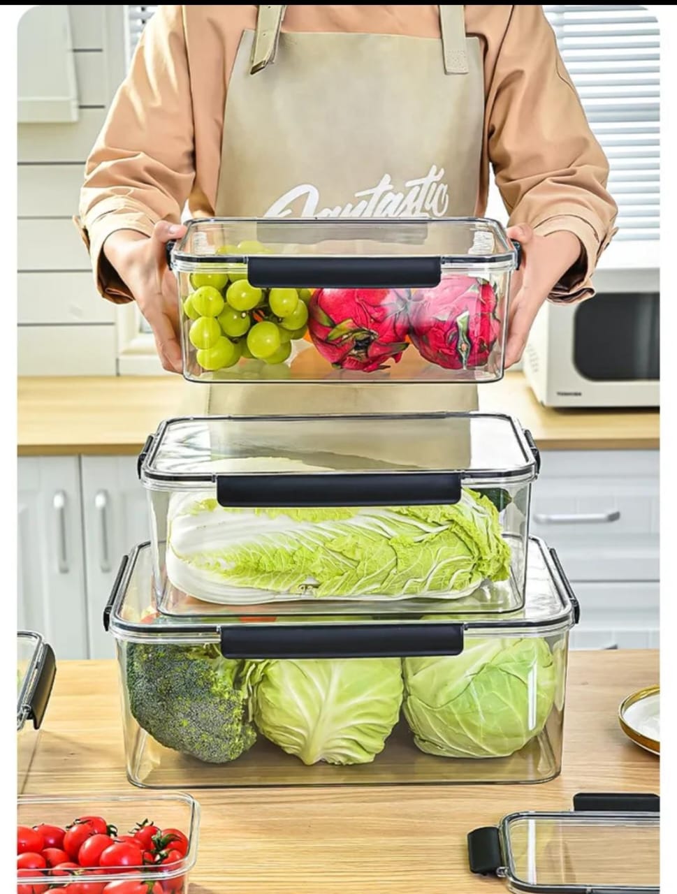 Acrylic Food Storage Containers Clear & airtight