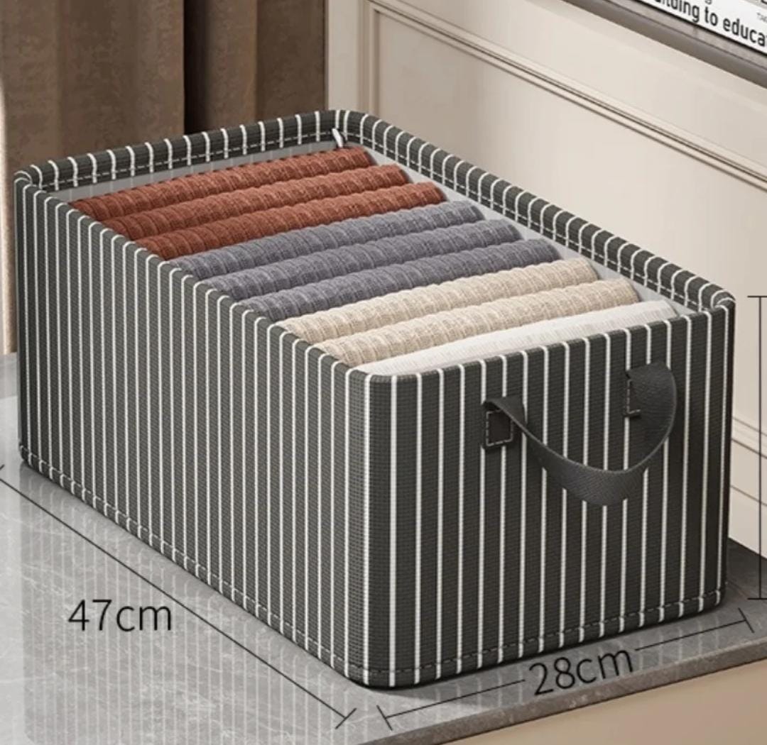 FOLDABLE STEEL RAINFORCED STORAGE BOX