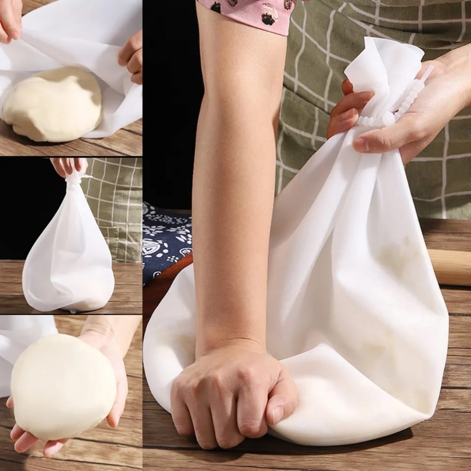 Food Grade Silicone Dough Kneading Bag Silicone Kneading Dough Bag Flour Mixer