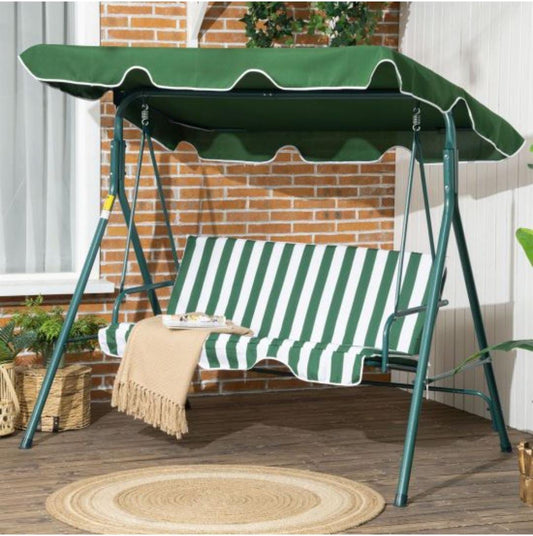 Out sunny Metallic Garden Swing Chair