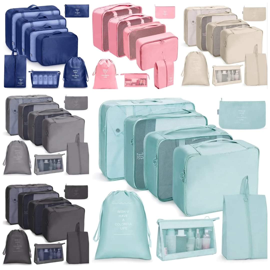 Luggage Travel Organizers For Suitcase.9pcs