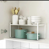 Rectractable shelf organizer