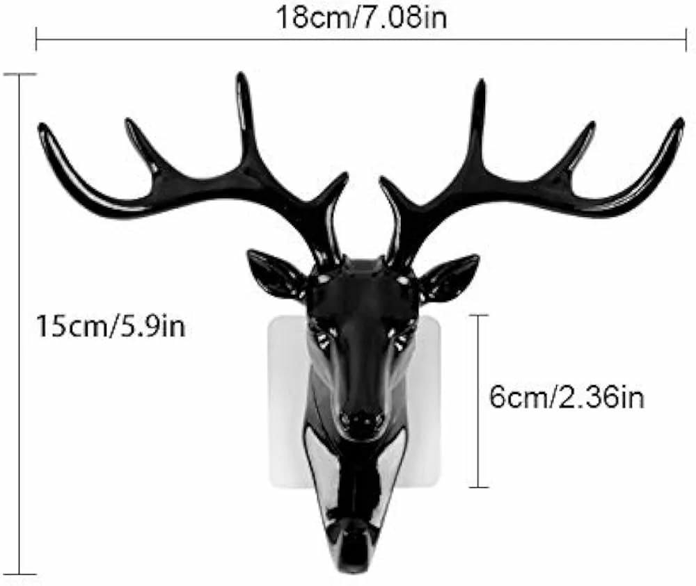 Stylish Deer / head Head Single Wall Hook