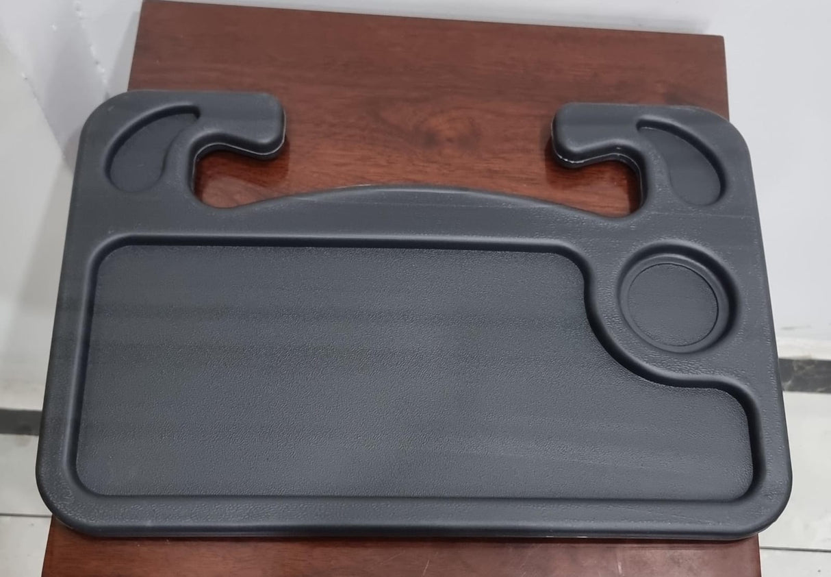 Hard Plastic 2 sided steering wheel slotted table