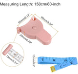retracting Body fitness measuring tape