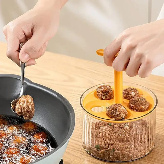 Translucent meat ball maker