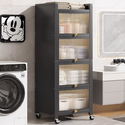 Multipurpose Storage Cabinets /Rack Space Saver Made of High Quality Rust-Free Steel