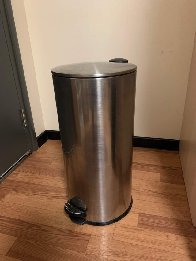 Mega Stainless Steel Dustbin