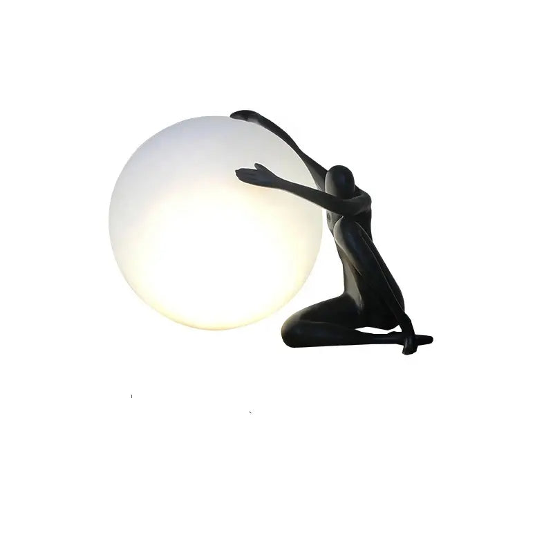 Modern Art Humanoid Sculpture Table Lamp