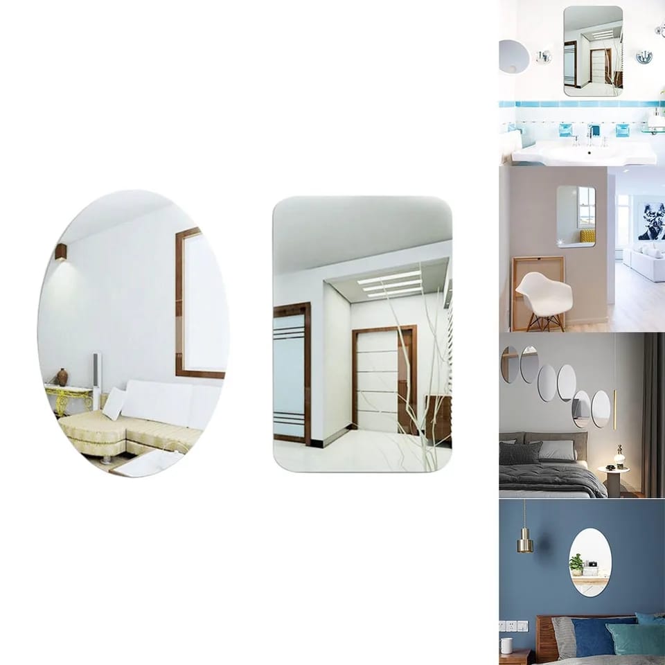 Large Size Peel and stick Wall Mirror