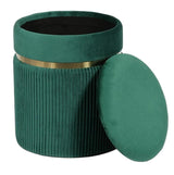 Modern Round Footstool Ottoman