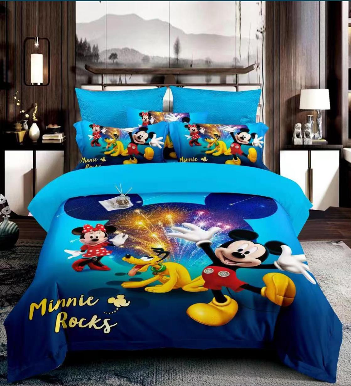 Cartoon theme duvet one sheet one pillowcases 4/6