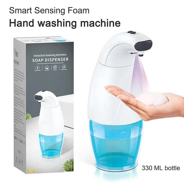 battery powered automatic foam soap dispenser