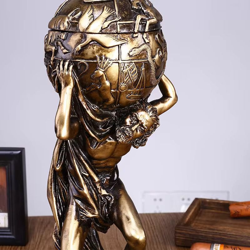 Ancient Greek Mythology Atlas Optimus Prime Giant statue