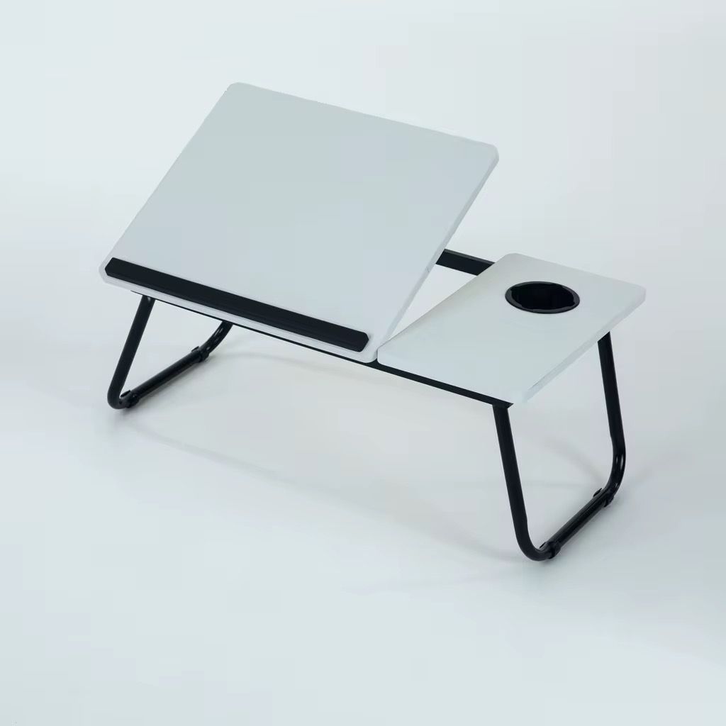 Adjustable Tilting Laptop Folding Table Stand Desk Bed Table with Foldable Legs